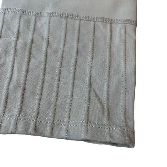 Joy Lab Leggings Ruched Detailed Compression with Mesh Olive Gray Medium - Picture 2 of 10